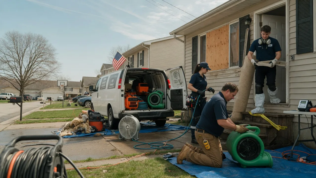 Water Damage Restoration in Elmora, PA near me